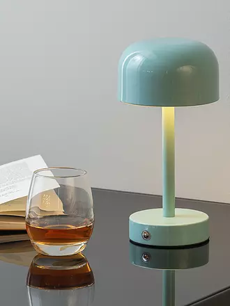 LEITMOTIV | LED Tischlampe JAMES Iron Shiny | 